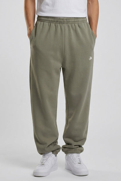 DEZHA DH LUNOX CUFFED PANTS – Premium Loose Fit Jogger mit gesticktem DH Lunox Logo, 330 GSM und hochwertigem Streetwear-Design.