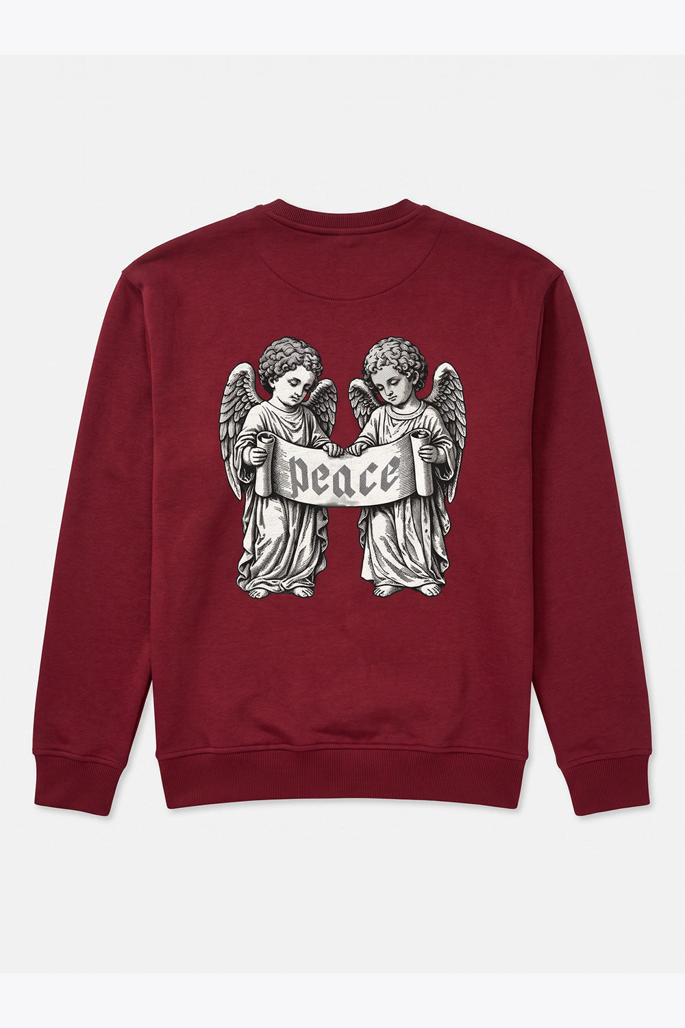 DEZHA PEACE Sweater aus der TENEBRIS TRILOGY mit klassischem Design und überschnittenen Schultern