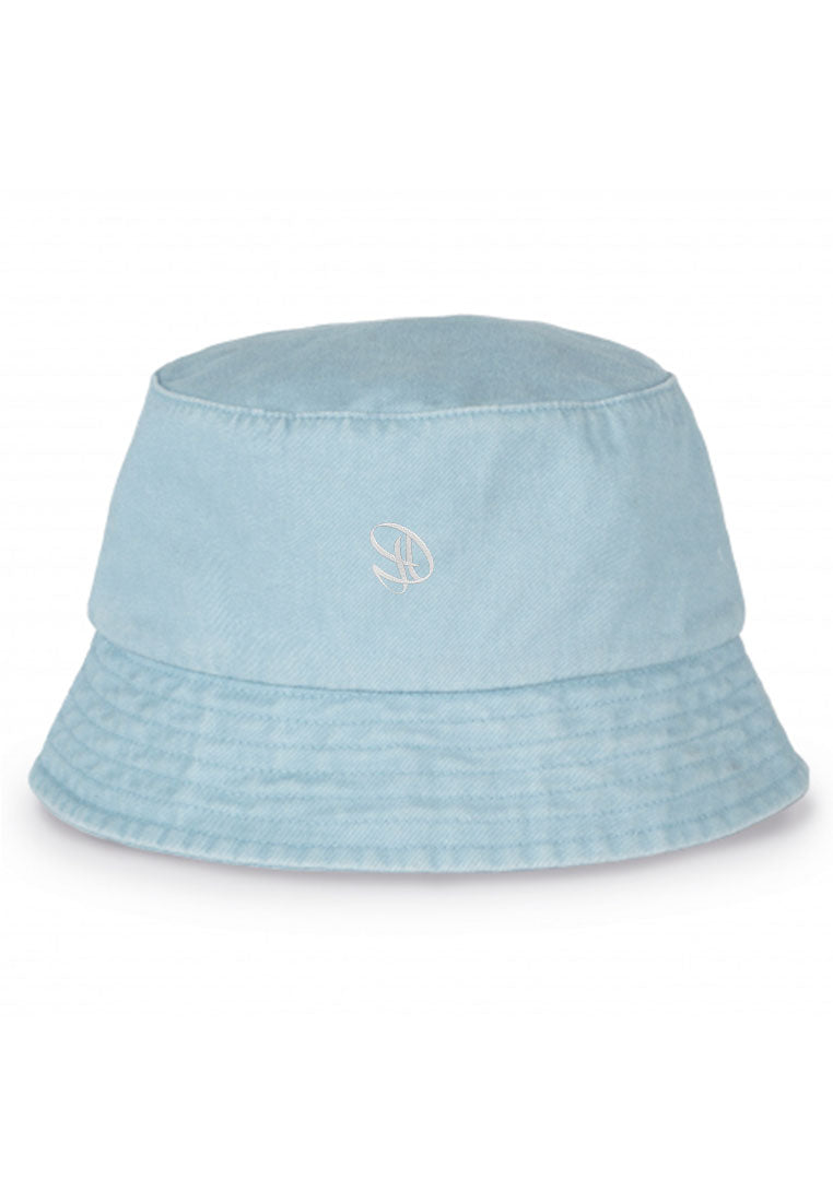 DEZHA DH BUCKET – 280 GSM Bucket Hat mit ausgewaschenem Acid-Wash-Look, gesticktem DEZHA Logo und 7 Ziernähten.