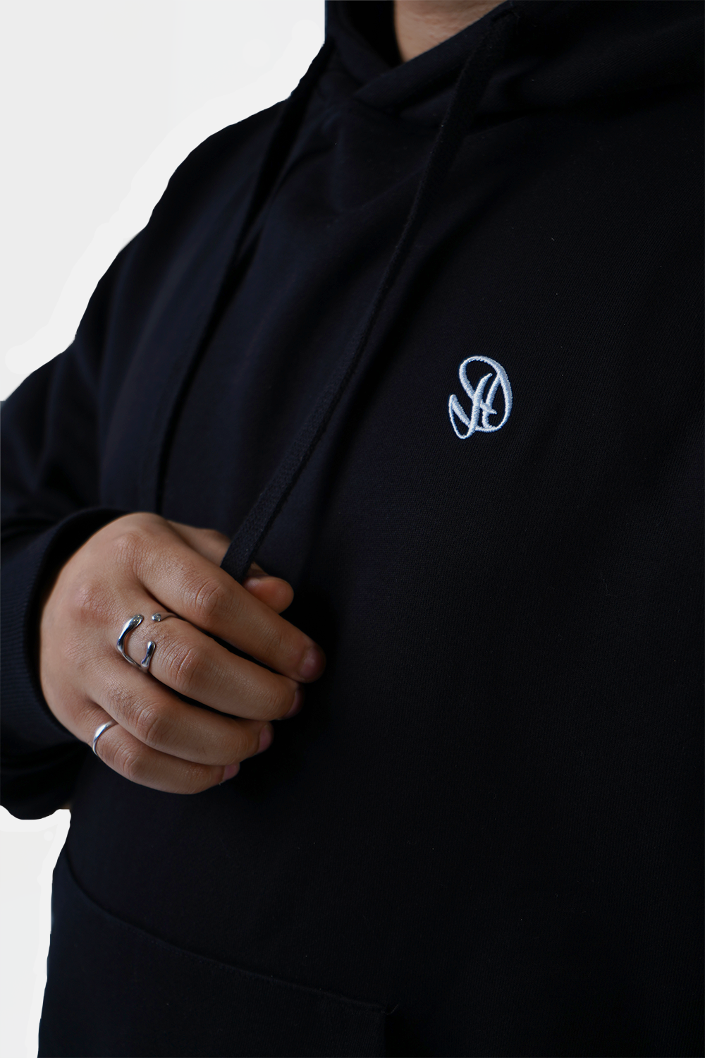 detail, embroidery, hoodie, black, heavy, oversize, clothing, fit, premium, high quality, streetwear, hood, clothes